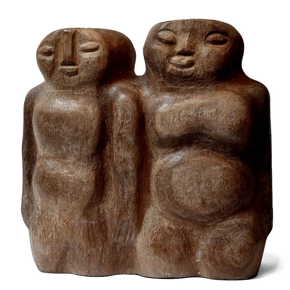 Two Standing Figures